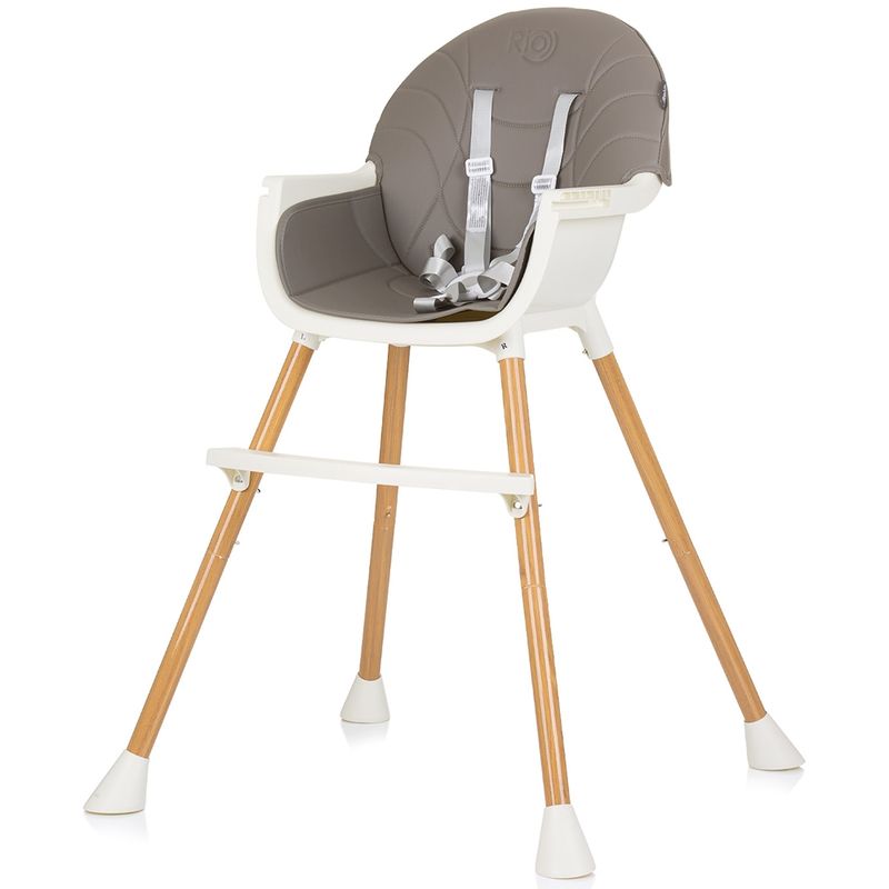 Jucarii, Copii si Bebe - Hrana si alaptare - Scaune de masa bebe - Scaun de masa Chipolino Rio 2 in 1 graphite - Infinity.ro