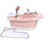 Jucarii, Copii si Bebe - Jucarii si jocuri - Papusi si accesorii - Papusi - Cadita pentru papusa Smoby Baby Nurse Baleno Bath roz cu accesorii - Infinity.ro