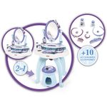 Jucarii, Copii si Bebe - Jucarii si jocuri - Jucarii de rol - Frumusete, bijuterii si accesorii fetite - Jucarie Smoby Masuta de machiaj Frozen Hairdresser 2 in 1 - Infinity.ro