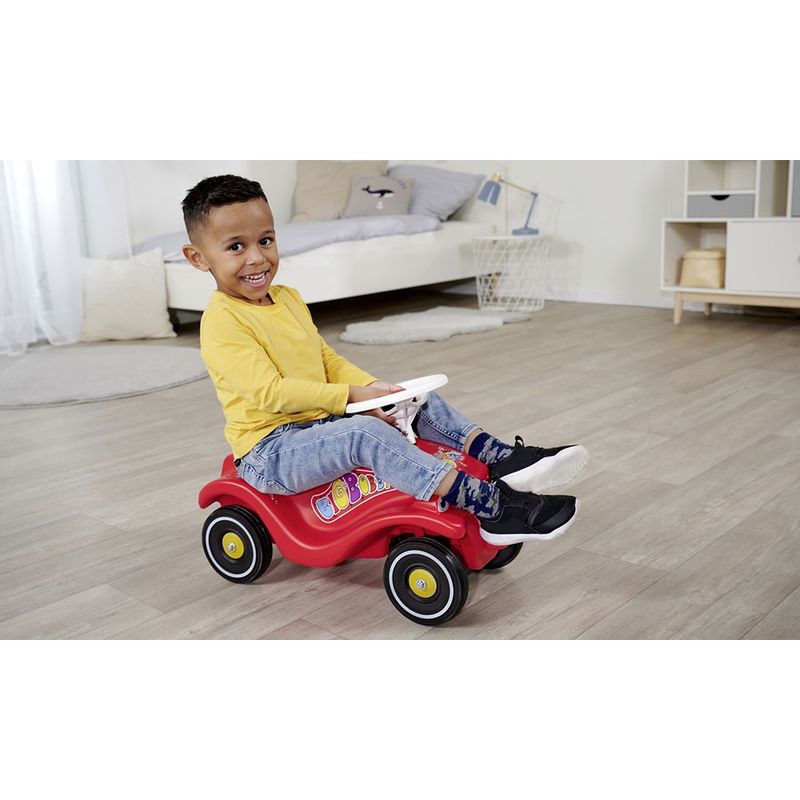 Jucarii, Copii si Bebe - Jucarii si jocuri - Jucarii bebelusi - Jucarii de tras/impins - Masinuta de impins Big Bobby Car Classic Lumi - Infinity.ro