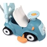Jucarii, Copii si Bebe - Jucarii si jocuri - Jucarii bebelusi - Jucarii de tras/impins - Masinuta de impins Smoby Maestro blue - Infinity.ro