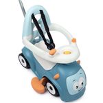 Jucarii, Copii si Bebe - Jucarii si jocuri - Jucarii bebelusi - Jucarii de tras/impins - Masinuta de impins Smoby Maestro blue - Infinity.ro