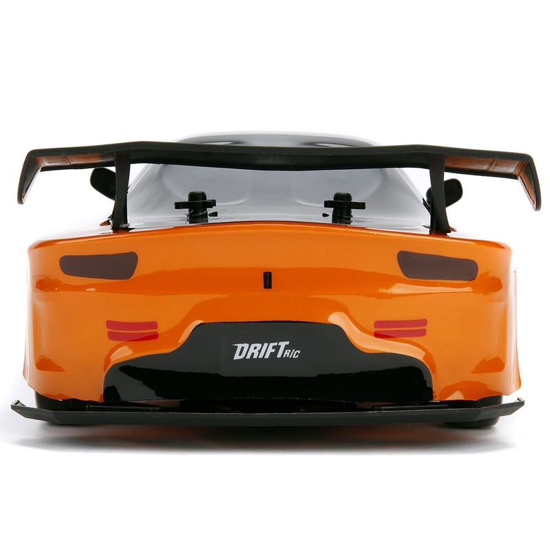 Jucarii, Copii si Bebe - Jucarii si jocuri - Jucarii bebelusi - Jucarii de tras/impins - Masina Jada Toys Fast and Furious Mazda RX-7 Drift cu anvelope si telecomanda - Infinity.ro