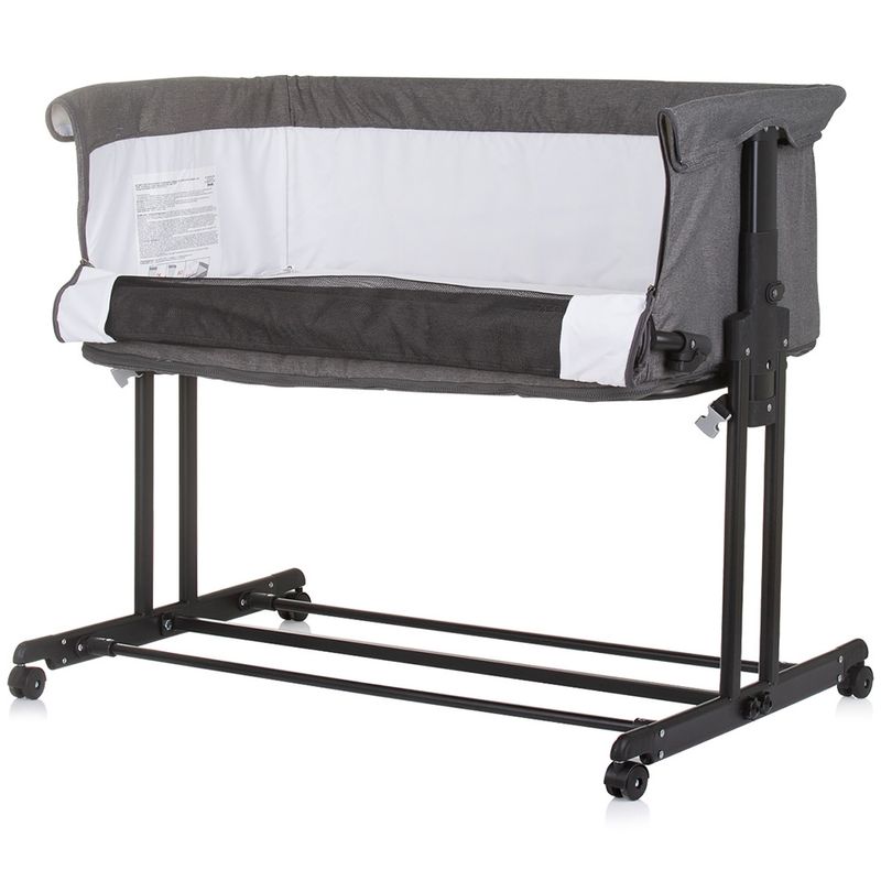 Casa si Gradina - Mobilier - Mobilier copii - Patuturi copii - Patut co-sleeper si tarc Chipolino Zen granite - Infinity.ro