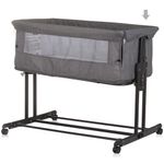 Casa si Gradina - Mobilier - Mobilier copii - Patuturi copii - Patut co-sleeper si tarc Chipolino Zen granite - Infinity.ro