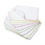 Jucarii, Copii si Bebe - Igiena si ingrijire - Baia bebelusului - Prosoape si halate de baie copii - Set 10 batistute BabyJem din bumbac pentru copii 20x20 cm - Infinity.ro