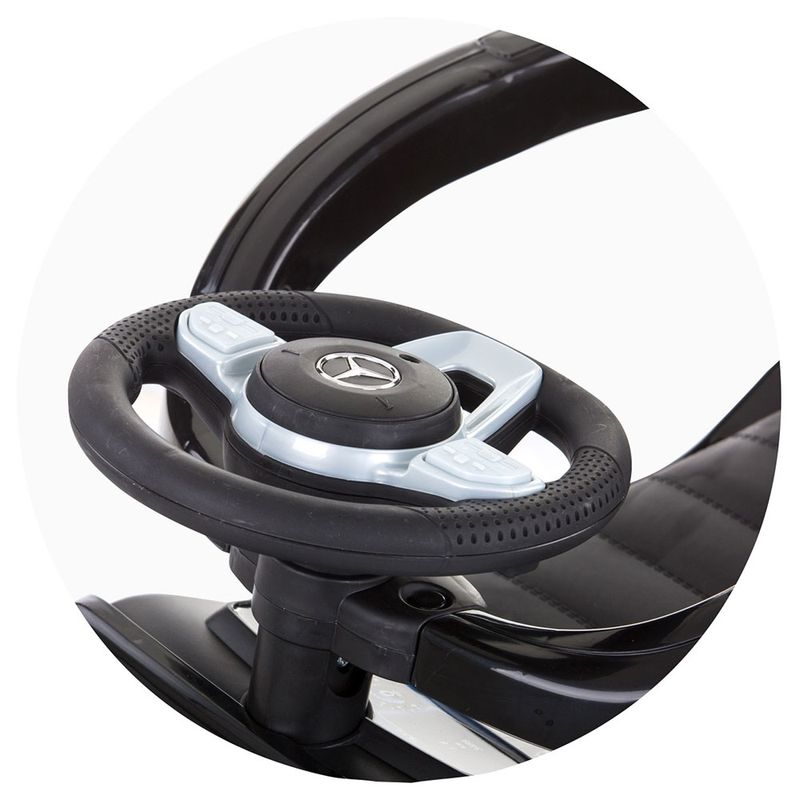 Jucarii, Copii si Bebe - Jucarii si jocuri - Jucarii bebelusi - Jucarii de tras/impins - Masinuta de impins Chipolino Mercedes G350 red cu maner si copertina - Infinity.ro