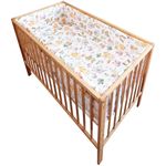 Casa si Gradina - Textile si covoare - Lenjerii de pat - Lenjerii copii - Lenjerie patut Hubners Vulpita 5 piese alb - Infinity.ro