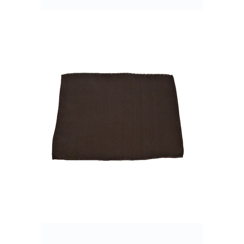 Fashion, accesorii si bijuterii - Barbati - Accesorii barbati - Cravate si papioane barbati - Batista de buzunar pentru sacou, cu aspect matasos, 21 x 21 cm, Brown - Infinity.ro