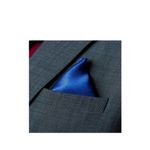 Fashion, accesorii si bijuterii - Barbati - Accesorii barbati - Cravate si papioane barbati - Batista de buzunar pentru sacou, cu aspect matasos, 21 x 21 cm, Dark Blue - Infinity.ro
