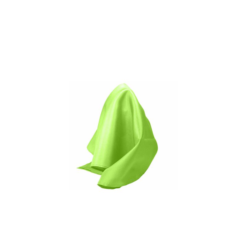 Fashion, accesorii si bijuterii - Barbati - Accesorii barbati - Cravate si papioane barbati - Batista de buzunar pentru sacou, cu aspect matasos, 21 x 21 cm, Lime Green - Infinity.ro
