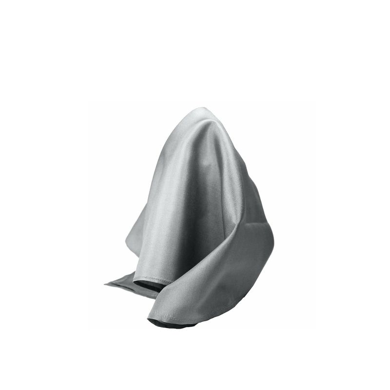 Fashion, accesorii si bijuterii - Barbati - Accesorii barbati - Cravate si papioane barbati - Batista de buzunar pentru sacou, cu aspect matasos, 21 x 21 cm, Grey - Infinity.ro
