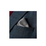 Fashion, accesorii si bijuterii - Barbati - Accesorii barbati - Cravate si papioane barbati - Batista de buzunar pentru sacou, cu aspect matasos, 21 x 21 cm, Grey - Infinity.ro