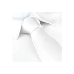 Fashion, accesorii si bijuterii - Barbati - Accesorii barbati - Cravate si papioane barbati - Cravata cu aspect matasos, alb, 155 x 5 cm, Vivo, CRV1 - Infinity.ro