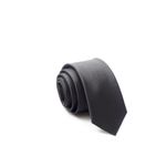 Fashion, accesorii si bijuterii - Barbati - Accesorii barbati - Cravate si papioane barbati - Cravata cu aspect matasos, gri inchis, 155 x 5 cm, Vivo, CRV1 - Infinity.ro