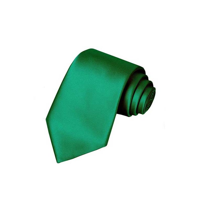 Fashion, accesorii si bijuterii - Barbati - Accesorii barbati - Cravate si papioane barbati - Cravata cu aspect matasos, Verde, 157 x 9 cm, CRV2, Vivo - Infinity.ro