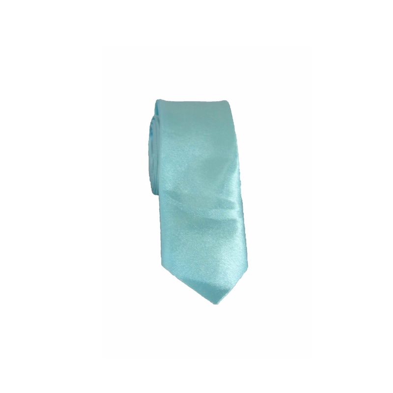 Fashion, accesorii si bijuterii - Barbati - Accesorii barbati - Cravate si papioane barbati - Cravata cu aspect matasos, ocean blue, 155 x 5 cm, Vivo, CRV1 - Infinity.ro