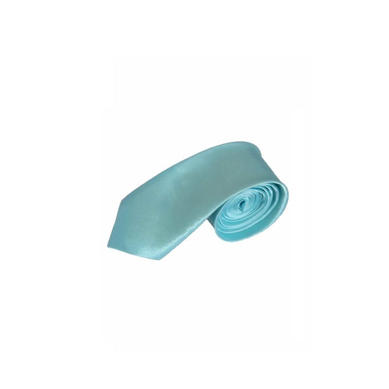 Fashion, accesorii si bijuterii - Barbati - Accesorii barbati - Cravate si papioane barbati - Cravata cu aspect matasos, ocean blue, 155 x 5 cm, Vivo, CRV1 - Infinity.ro