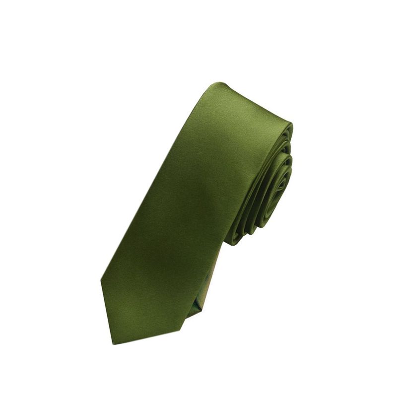 Fashion, accesorii si bijuterii - Barbati - Accesorii barbati - Cravate si papioane barbati - Cravata cu aspect matasos, verde inchis, 155 x 5 cm, Vivo, CRV1 - Infinity.ro