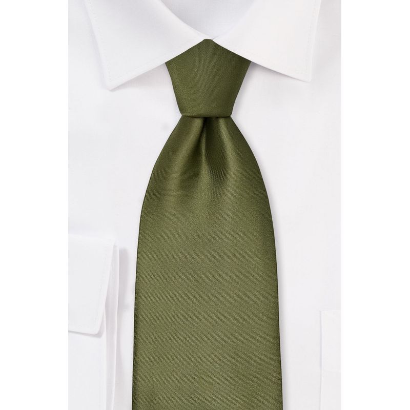 Fashion, accesorii si bijuterii - Barbati - Accesorii barbati - Cravate si papioane barbati - Cravata cu aspect matasos, verde inchis, 155 x 5 cm, Vivo, CRV1 - Infinity.ro