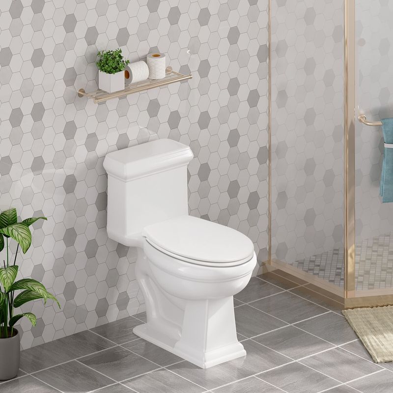 Casa si Gradina - Sanitare - Obiecte sanitare - Accesorii vase de toaleta - Capac toaleta 2 in 1, inchidere silentioasa, cu reductie copii, alb, Vivo, WTS-208 - Infinity.ro