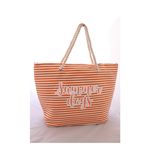 Fashion, accesorii si bijuterii - Femei - Accesorii femei - Genti si rucsacuri femei - Geanta pentru plaja, cu dungi, Summer Days, 54 x 39 cm, Vivo, BB1020 - Infinity.ro