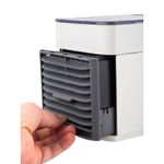 Electronice si Electrocasnice - Climatizare si sisteme de incalzire - Aparate racire aer - Ventilatoare - Ventilator de masa cu functie de umidificare Mini Air Cooler, HS066 - Infinity.ro