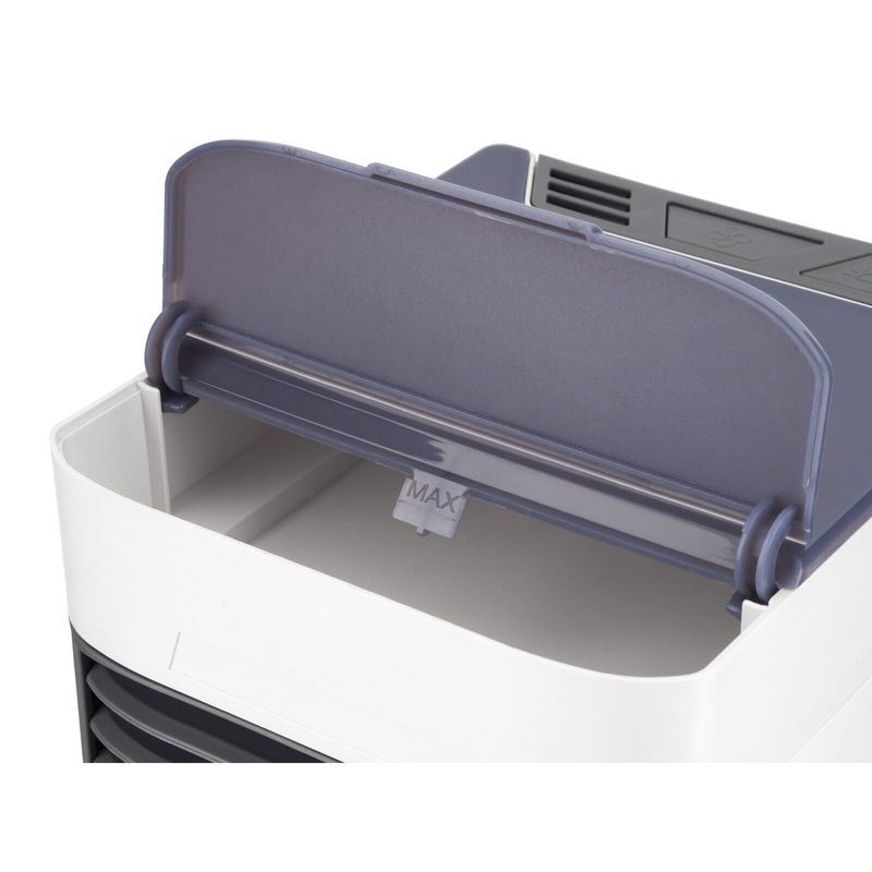 Electronice si Electrocasnice - Climatizare si sisteme de incalzire - Aparate racire aer - Ventilatoare - Ventilator de masa cu functie de umidificare Mini Air Cooler, HS066 - Infinity.ro