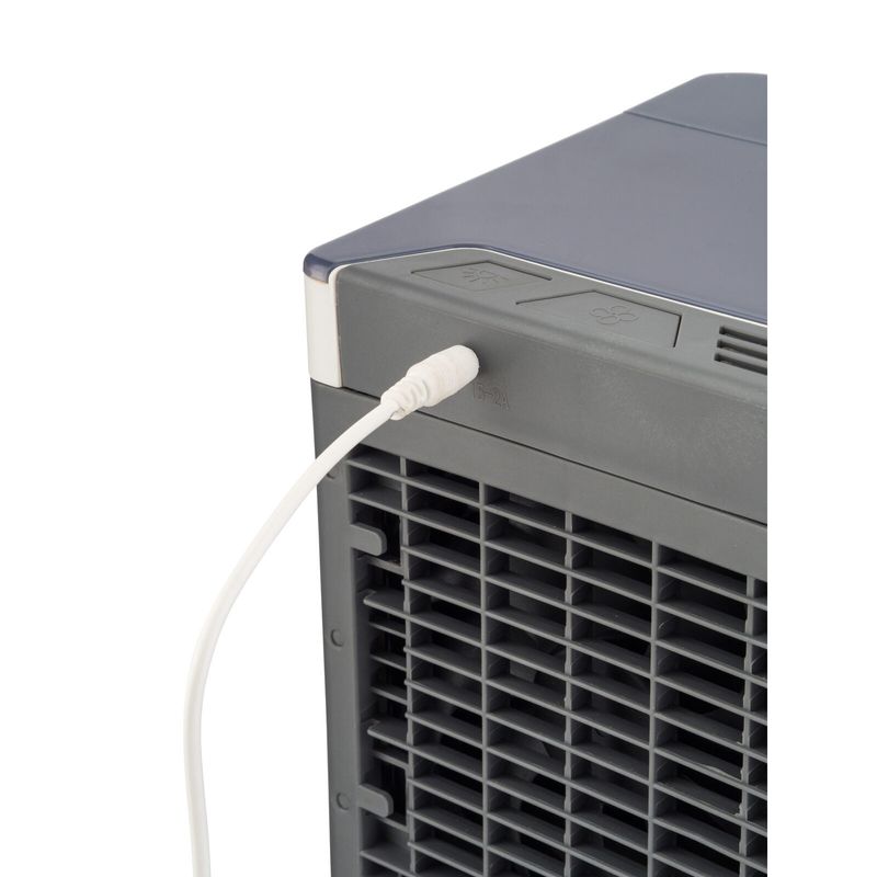 Electronice si Electrocasnice - Climatizare si sisteme de incalzire - Aparate racire aer - Ventilatoare - Ventilator de masa cu functie de umidificare Mini Air Cooler, HS066 - Infinity.ro