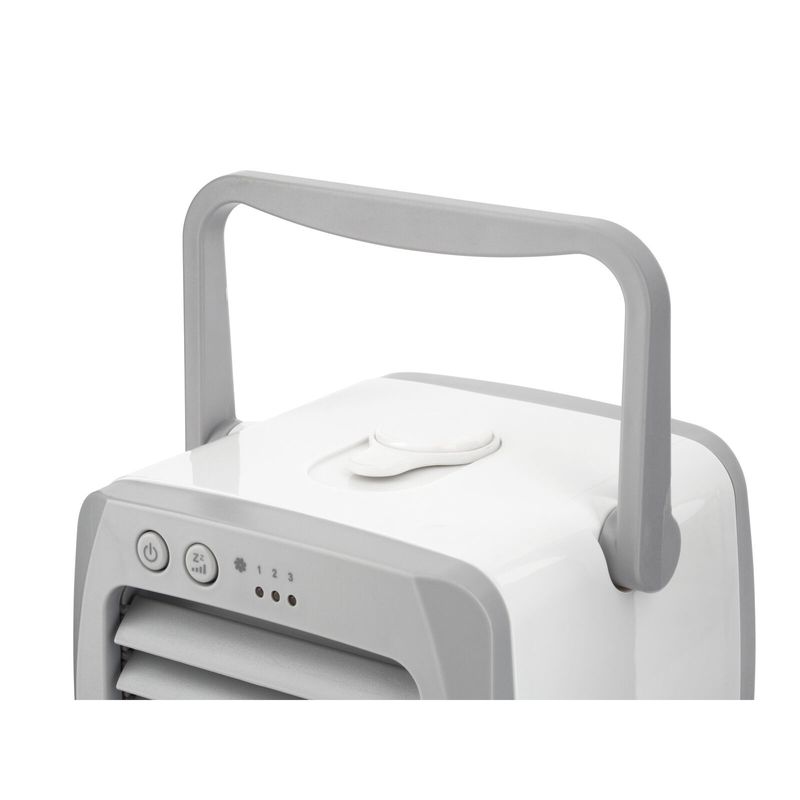 Electronice si Electrocasnice - Climatizare si sisteme de incalzire - Aparate racire aer - Ventilatoare - Ventilator de masa cu functie de umidificare Mini Air Cooler, HS067 - Infinity.ro