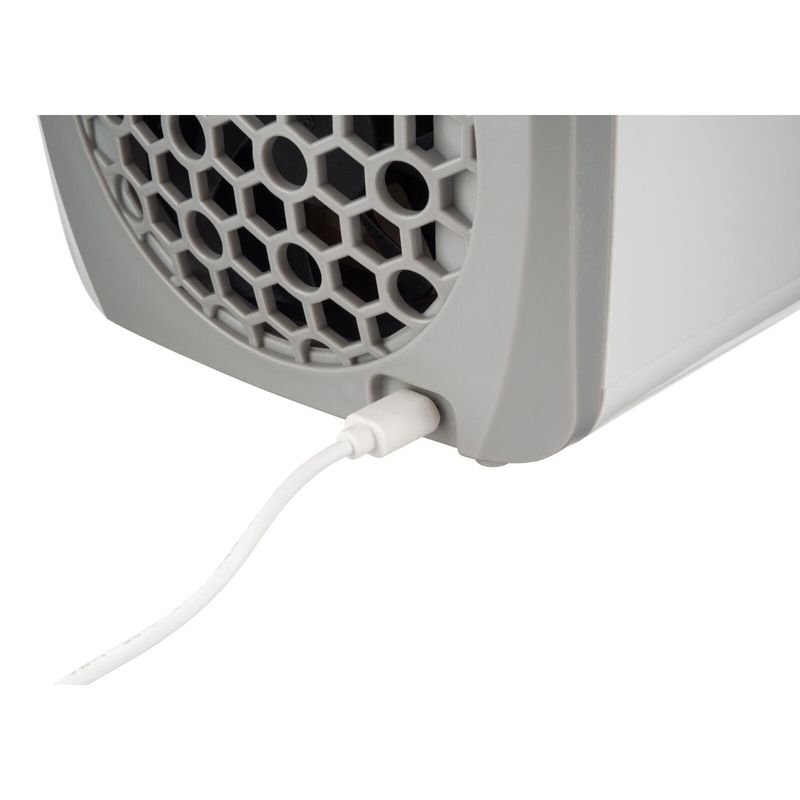 Electronice si Electrocasnice - Climatizare si sisteme de incalzire - Aparate racire aer - Ventilatoare - Ventilator de masa cu functie de umidificare Mini Air Cooler, HS067 - Infinity.ro