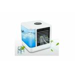 Electronice si Electrocasnice - Climatizare si sisteme de incalzire - Aparate racire aer - Ventilatoare - Ventilator de masa cu functie de umidificare si lumina Mini Air Cooler, HS072 - Infinity.ro
