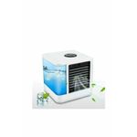 Electronice si Electrocasnice - Climatizare si sisteme de incalzire - Aparate racire aer - Ventilatoare - Ventilator de masa cu functie de umidificare si lumina Mini Air Cooler, HS072 - Infinity.ro