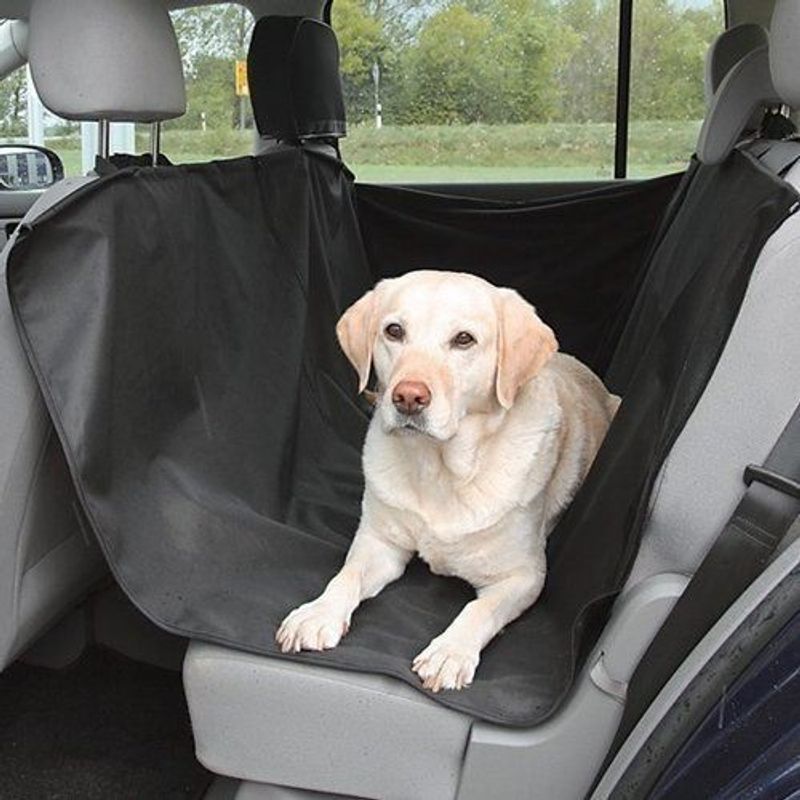 Auto si Moto - Intretinere auto - Huse auto - Husa auto de protectie si transport animale, 132 x 145 cm. negru, Vivo, T2205 - Infinity.ro