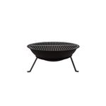 Casa si Gradina - Gradina si terasa - Gratare si accesorii - Gratare de gradina - Vatra de foc cu grill, 55 x 26 cm, negru, otel, WFB50 - Infinity.ro