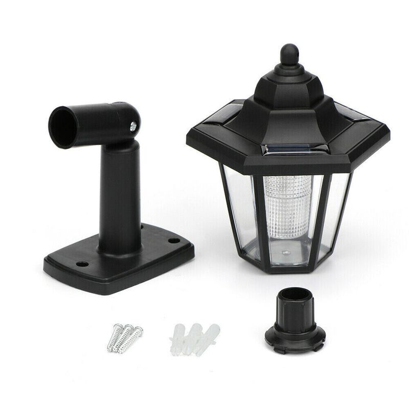 Casa si Gradina - Corpuri si surse de iluminat - Iluminat exterior - Lampi solare - Lampa solara LED de exterior, negru, Vivo SL223 - Infinity.ro