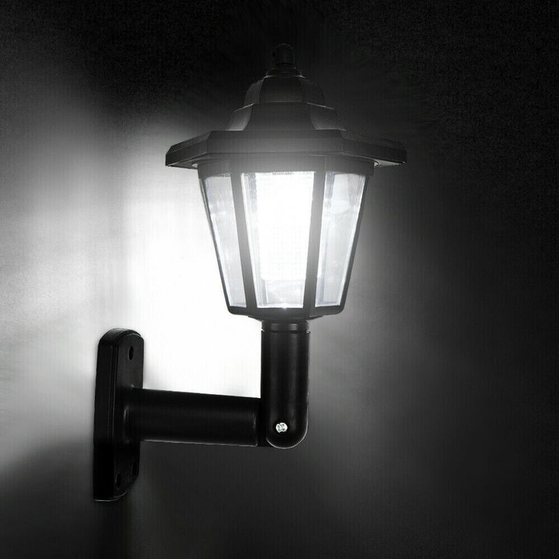 Casa si Gradina - Corpuri si surse de iluminat - Iluminat exterior - Lampi solare - Lampa solara LED de exterior, negru, Vivo SL223 - Infinity.ro