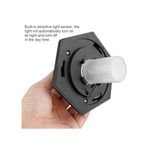 Casa si Gradina - Corpuri si surse de iluminat - Iluminat exterior - Lampi solare - Lampa solara LED de exterior, negru, Vivo SL223 - Infinity.ro