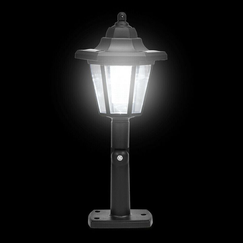 Casa si Gradina - Corpuri si surse de iluminat - Iluminat exterior - Lampi solare - Lampa solara LED de exterior, negru, Vivo SL223 - Infinity.ro