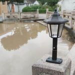 Casa si Gradina - Corpuri si surse de iluminat - Iluminat exterior - Lampi solare - Lampa solara LED de exterior, negru, Vivo SL223 - Infinity.ro