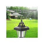 Casa si Gradina - Corpuri si surse de iluminat - Iluminat exterior - Lampi solare - Lampa solara LED de exterior, negru, Vivo SL223 - Infinity.ro