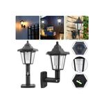 Casa si Gradina - Corpuri si surse de iluminat - Iluminat exterior - Lampi solare - Lampa solara LED de exterior, negru, Vivo SL223 - Infinity.ro