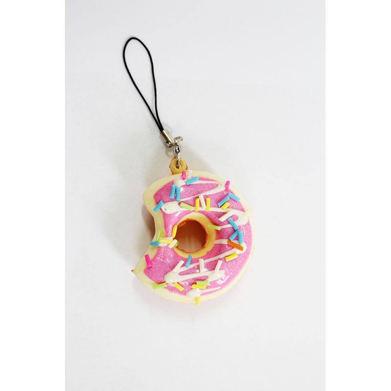 Jucarii, Copii si Bebe - Jucarii si jocuri - Jucarii & jocuri educative - Jucarii interactive - Jucarie parfumata din spuma poliuretanica, Mini Gogoasa cu capsuni, 5 cm, T5060, Vivo - Infinity.ro