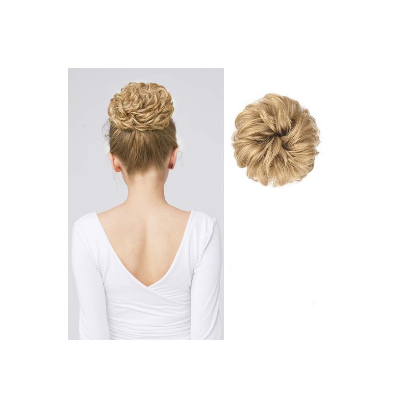 Fashion, accesorii si bijuterii - Femei - Accesorii femei - Accesorii pentru par femei - Elastic din par sintetic, blond auriu, Vivo - Infinity.ro