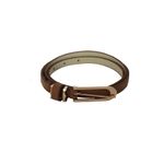 Fashion, accesorii si bijuterii - Femei - Accesorii femei - Curele femei - Curea subtire, texturat, Brown, ZB0004 - Infinity.ro