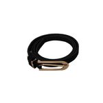 Fashion, accesorii si bijuterii - Femei - Accesorii femei - Curele femei - Curea subtire, texturat, Black, ZB0004 - Infinity.ro