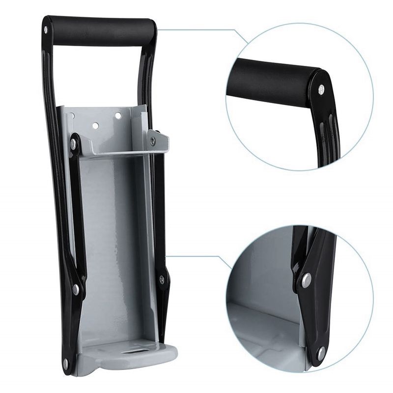 Casa si Gradina - Bucatarie si vesela - Ustensile bucatarie - Desfacatoare conserve - Aparat de strivit doze cu desfacator, gri, 32.5 x 10 cm, Vivo WK003 - Infinity.ro