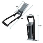 Casa si Gradina - Bucatarie si vesela - Ustensile bucatarie - Desfacatoare conserve - Aparat de strivit doze cu desfacator, gri, 32.5 x 10 cm, Vivo WK003 - Infinity.ro