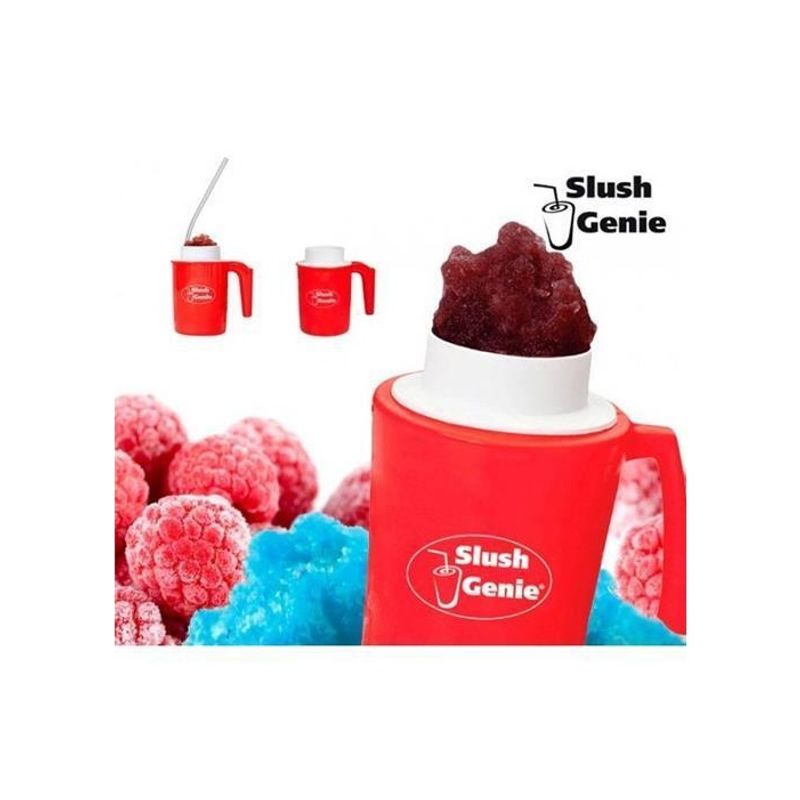 Casa si Gradina - Bucatarie si vesela - Vesela si tacamuri - Vesela desert - Pahar pentru preparare slushy, rosu, 400 ml, Slush Genie Vivo, SLUSH-GENIE - Infinity.ro