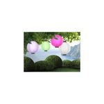 Casa si Gradina - Corpuri si surse de iluminat - Iluminat exterior - Lampi solare - Lampion solar LED, diametru 20 cm, galben, Vivo - Infinity.ro